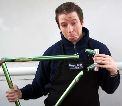 Guywires cycle tech repairs Vitus Frames !!